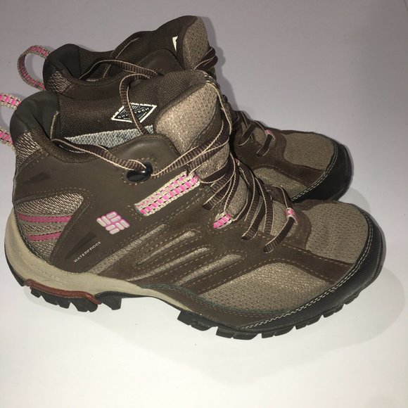 Columbia Mid High Hiking Omni-Tech Waterproof  Breathable Women's Shoe Size 6 - Picture 3 of 7